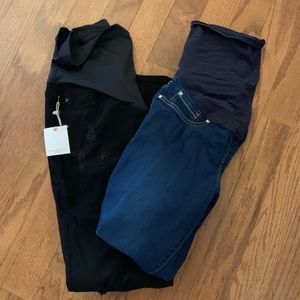 Maternity Jeans - xl and l